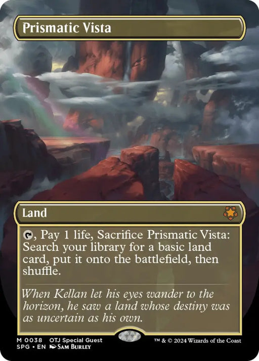 Prismatic Vista (Borderless) [Outlaws of Thunder Junction Special Guests] - MTG Single