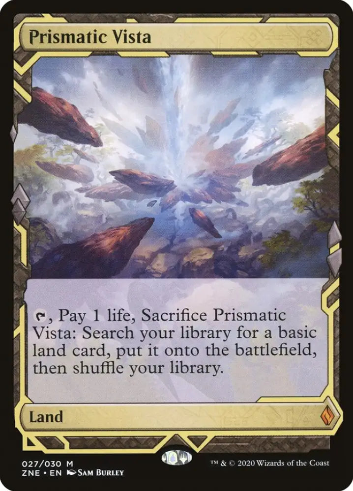 Prismatic Vista (Expeditions) [Zendikar Rising Expeditions] - MTG Single