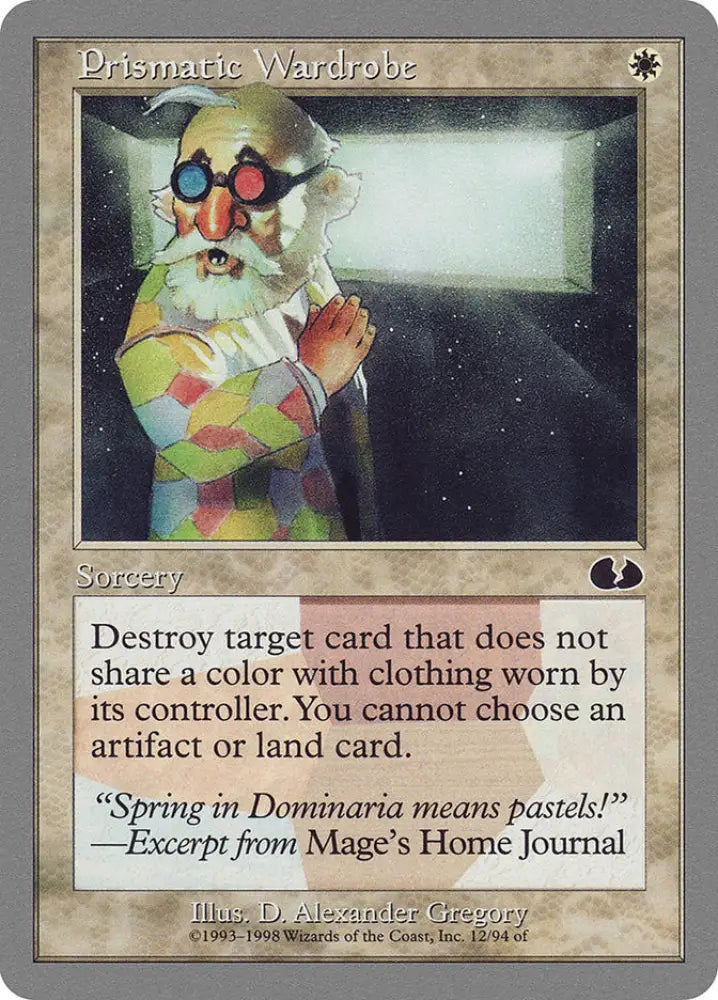 Prismatic Wardrobe [Unglued] - MTG Single