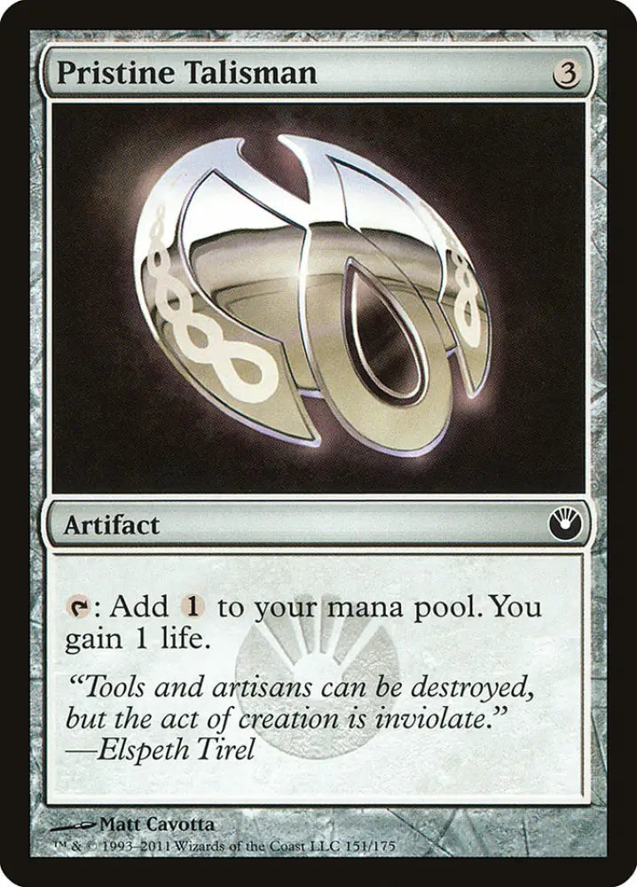 Pristine Talisman (Game Day) [New Phyrexia Promos] - MTG Single