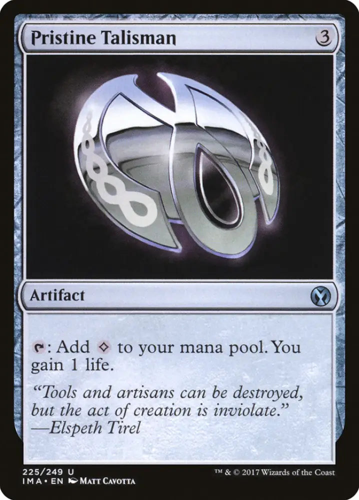 Pristine Talisman [Iconic Masters] - MTG Single