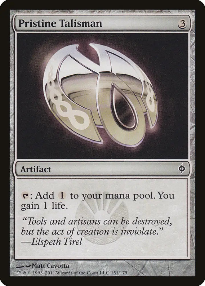 Pristine Talisman [New Phyrexia] - MTG Single
