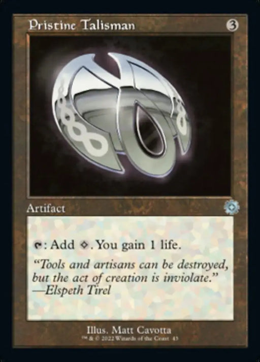 Pristine Talisman (Retro) [The Brothers’ War Retro Artifacts] - MTG Single