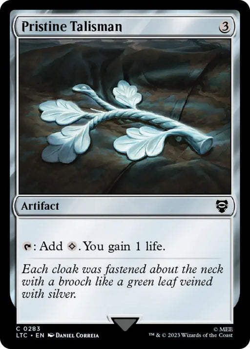 Pristine Talisman [The Lord of the Rings: Tales of Middle-Earth Commander] - MTG Single
