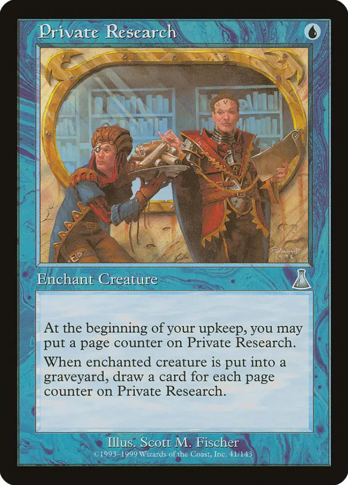 Private Research [Urza’s Destiny] - MTG Single