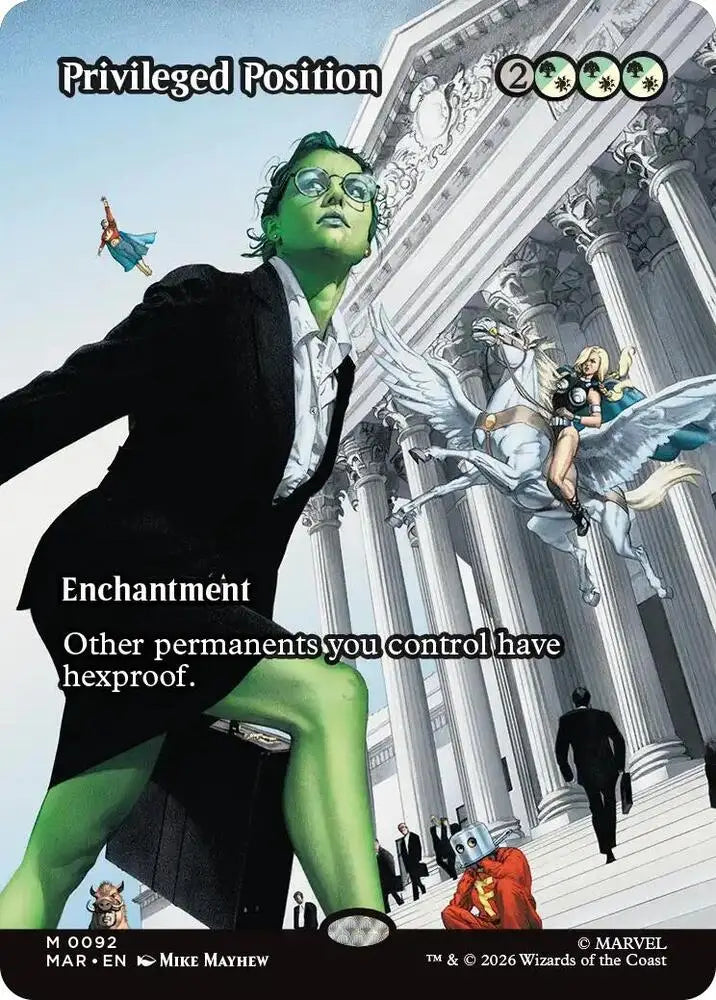 Privileged Position (Borderless) (92) [Marvel Universe Eternal-Legal]