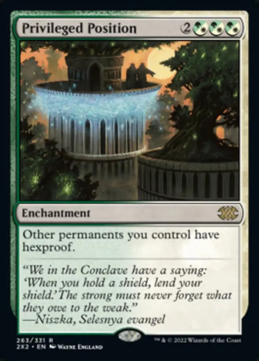 Privileged Position [Double Masters 2022] - MTG Single