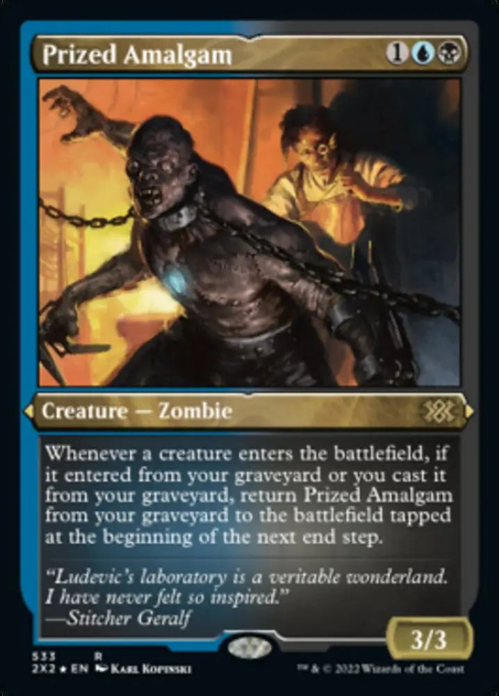 Prized Amalgam (Foil Etched) [Double Masters 2022] - MTG Single