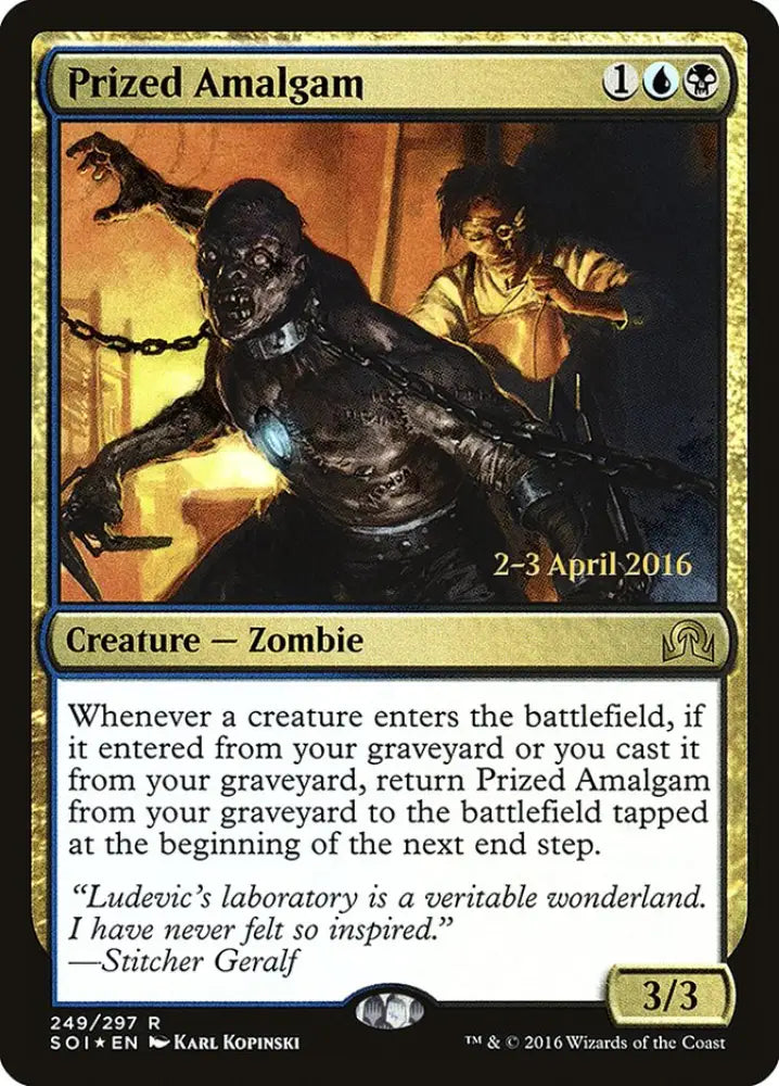 Prized Amalgam [Shadows over Innistrad Prerelease Promos] - MTG Single