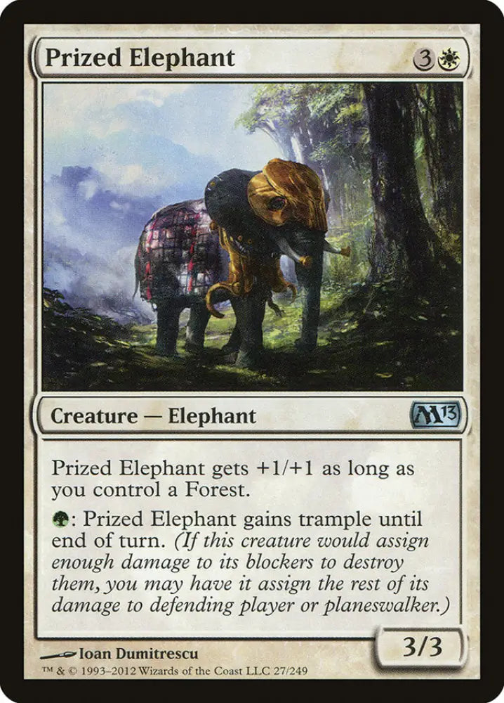 Prized Elephant [Magic 2013] - MTG Single