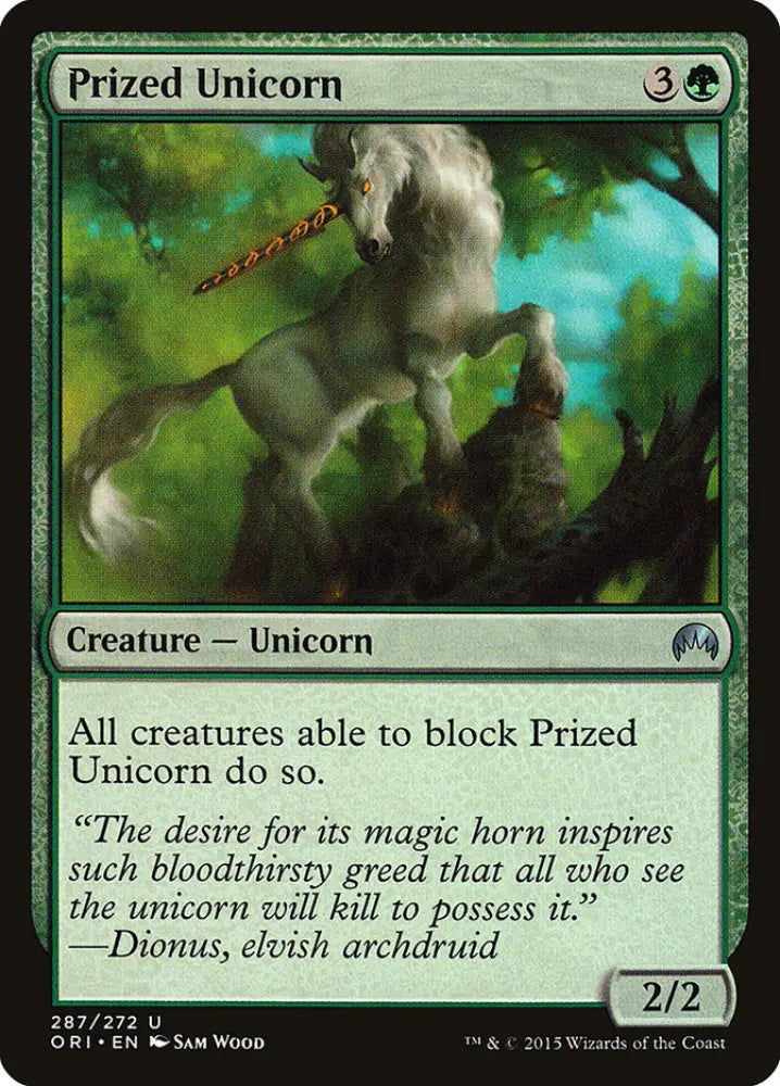 Prized Unicorn [Magic Origins] - MTG Single