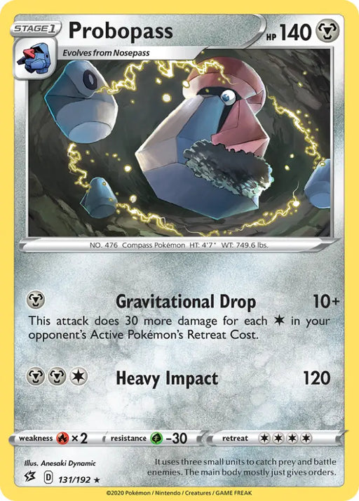 Probopass (131/192) [Sword & Shield: Rebel Clash] - Pokemon Single