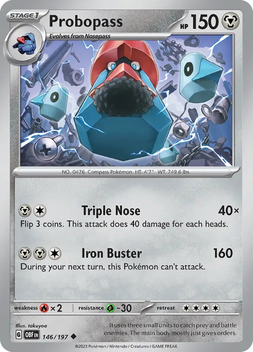 Probopass (146/197) [Scarlet & Violet: Obsidian Flames] - Pokemon Single