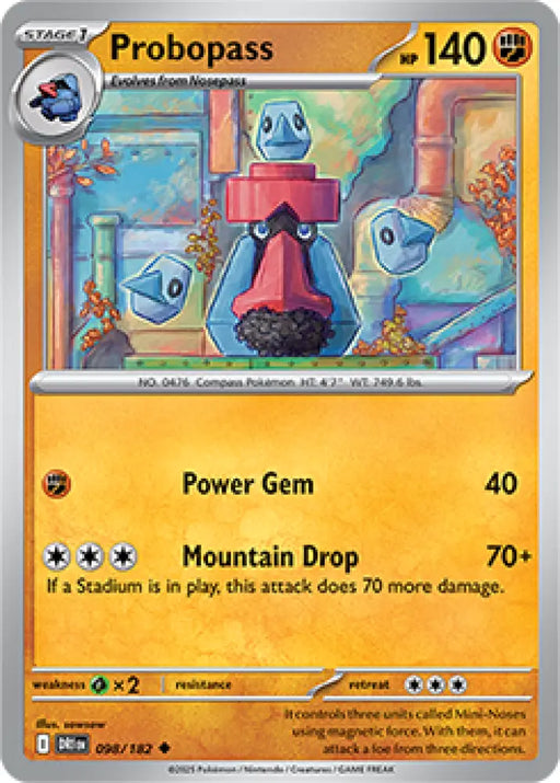 Probopass - 98/182 [SV10: Destined Rivals] - Pokemon Single