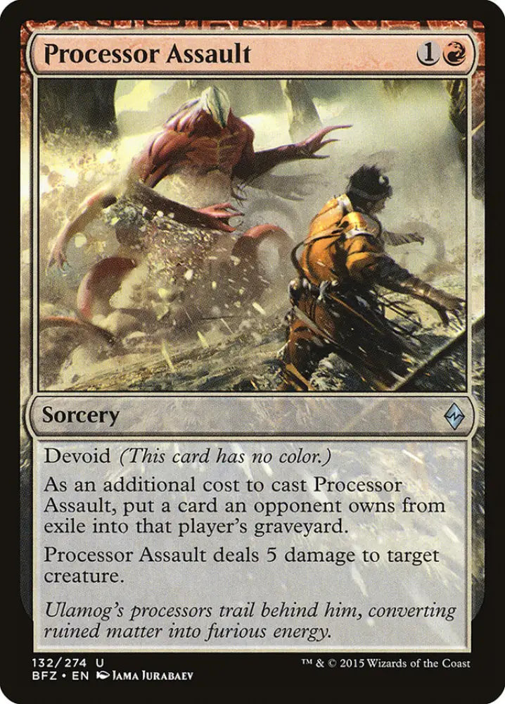 Processor Assault [Battle for Zendikar] - MTG Single