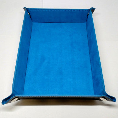 DICE TRAY FOLDABLE RECTANGLE BLUE