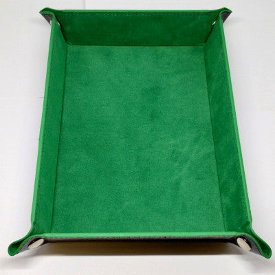 DICE TRAY FOLDABLE RECTANGLE GREEN