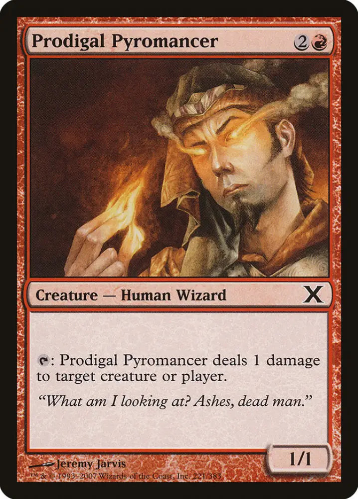 Prodigal Pyromancer [Tenth Edition] - MTG Single