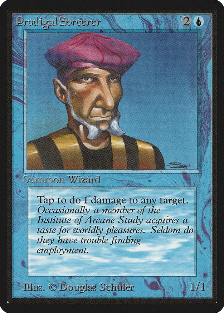 Prodigal Sorcerer [Beta Edition] - MTG Single