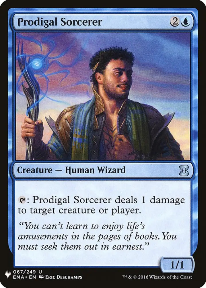 Prodigal Sorcerer [Mystery Booster] - MTG Single