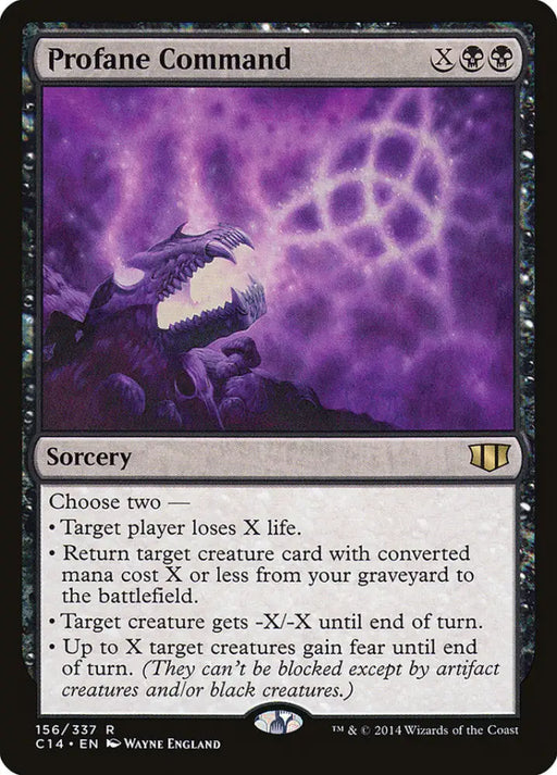 Profane Command [Commander 2014] - MTG Single