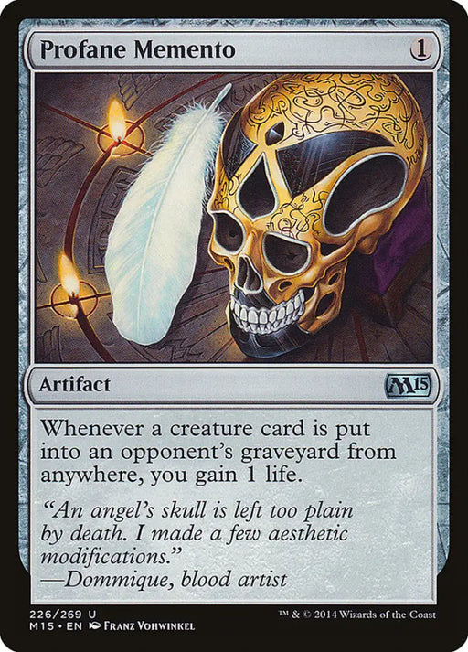 Profane Memento [Magic 2015] - MTG Single