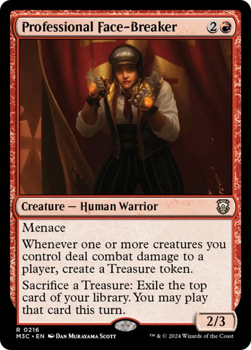 Professional Face-Breaker [Modern Horizons 3 Commander] - MTG Single