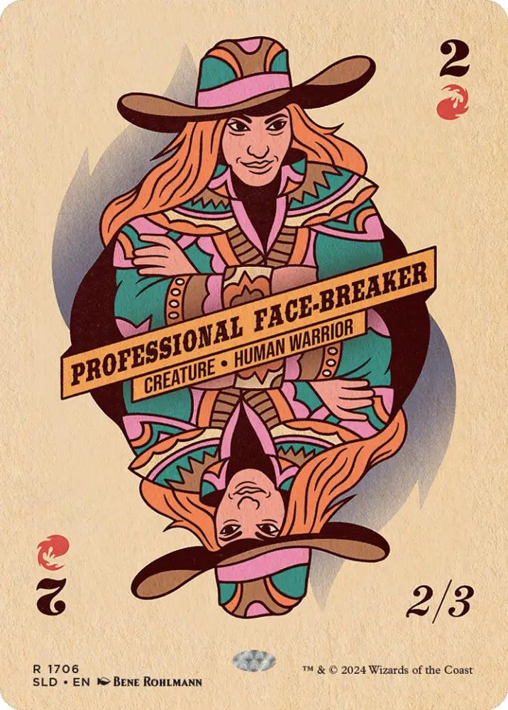 Professional Face-Breaker [Secret Lair Drop Series] - MTG Single