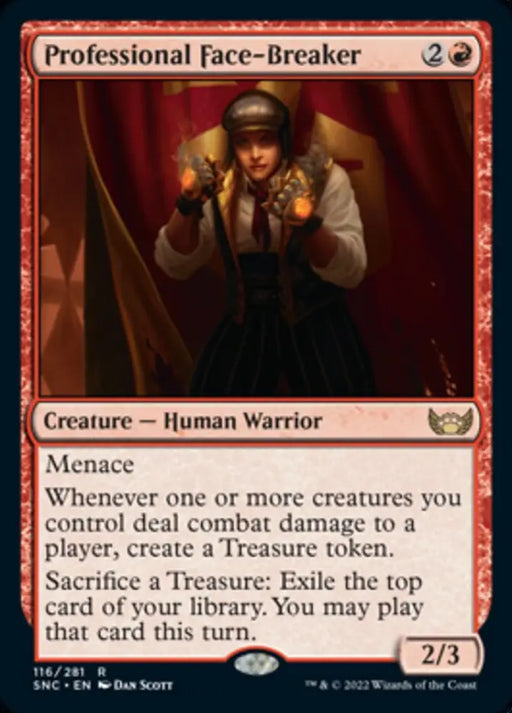 Professional Face-Breaker [Streets of New Capenna] - MTG Single