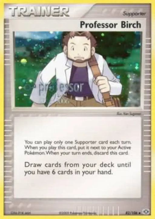 Professor Birch (82/106) (2006) [Professor Program Promos] - Pokemon Single