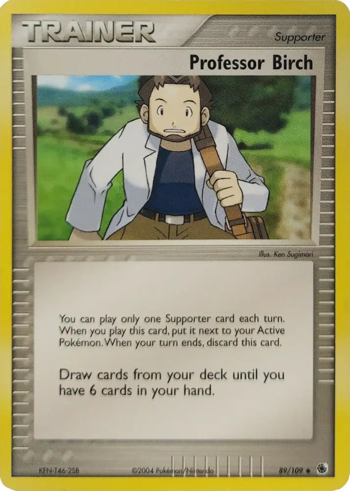 Professor Birch (89/109) [EX: Battle Stadium] - Pokemon Single