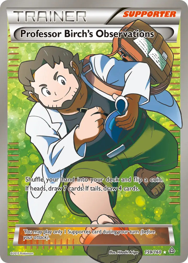 Professor Birch’s Observations (159/160) [XY: Primal Clash] - Pokemon Single