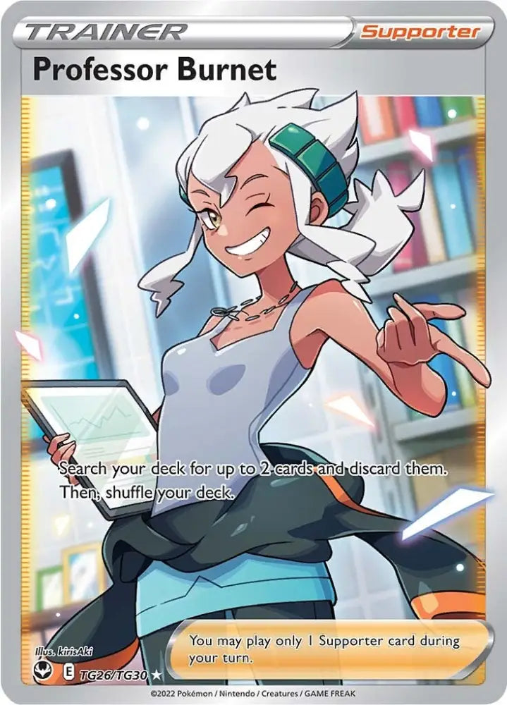 Professor Burnet (TG26/TG30) [Sword & Shield: Silver Tempest] - Pokemon Single