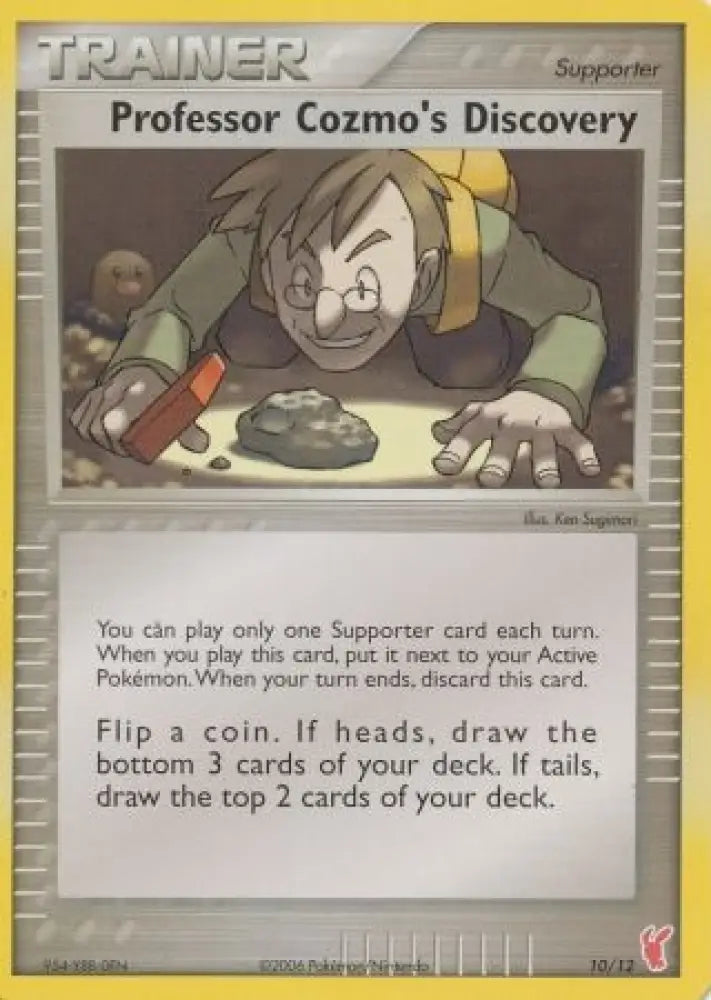 Professor Cozmo’s Discovery (10/12) [EX: Trainer Kit 2 - Plusle] - Pokemon Single
