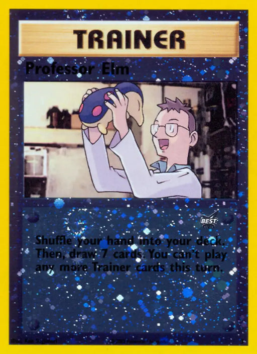 Professor Elm (3) [Best of Promos] - Pokemon Single