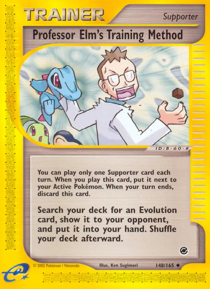 Professor Elm’s Training Method (148/165) [Expedition: Base Set] - Pokemon Single