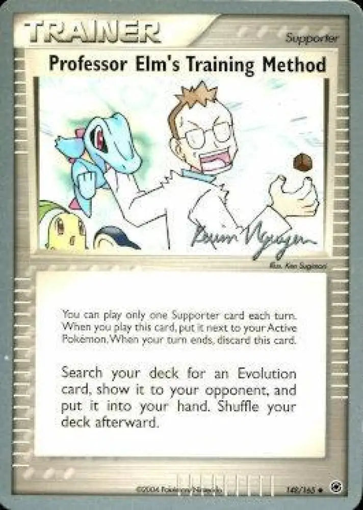 Professor Elm’s Training Method (148/165) (Team Rushdown - Kevin Nguyen) [World Championships 2004] - Pokemon Single