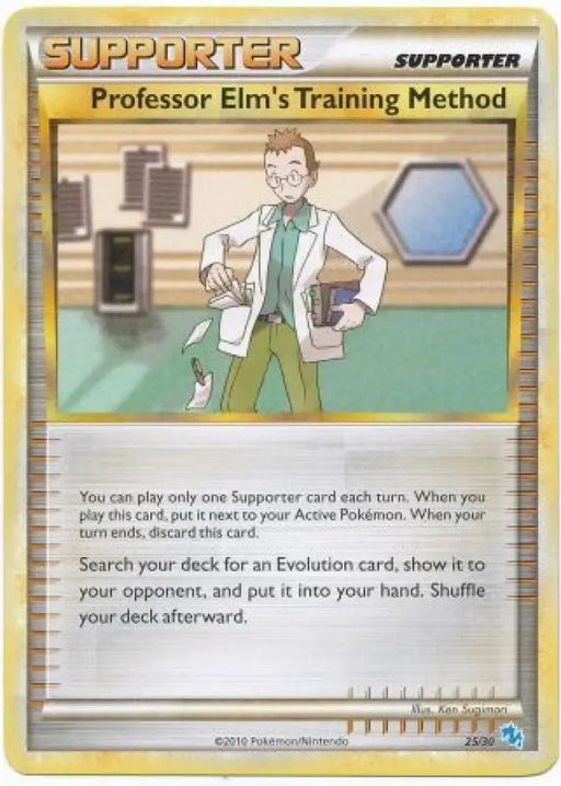 Professor Elm’s Training Method (25/30) [HeartGold & SoulSilver: Trainer Kit - Gyarados] - Pokemon Single
