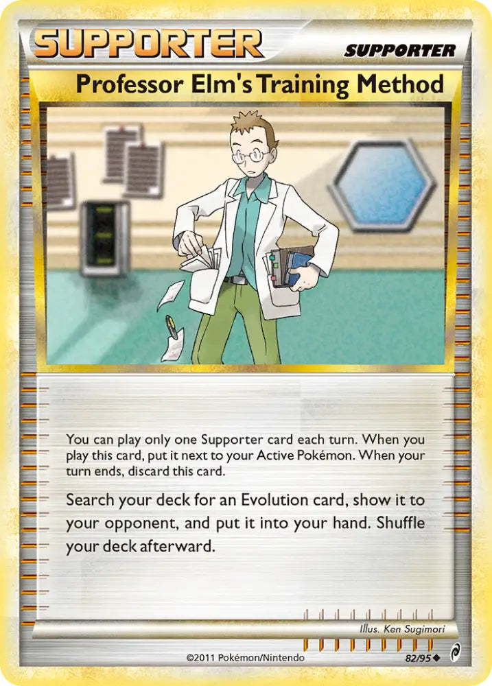 Professor Elm’s Training Method (82/95) [HeartGold & SoulSilver: Call of Legends] - Pokemon Single