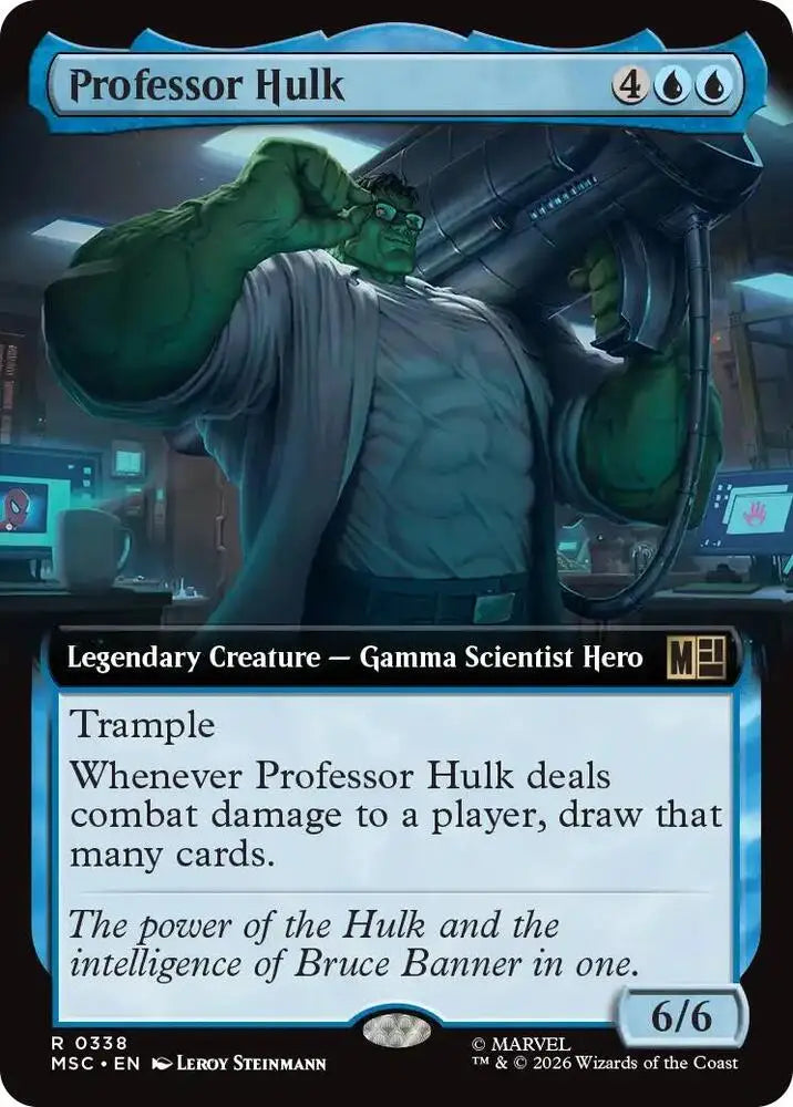 Professor Hulk (Extended Art) (338) [Marvel Super Heroes Commander]