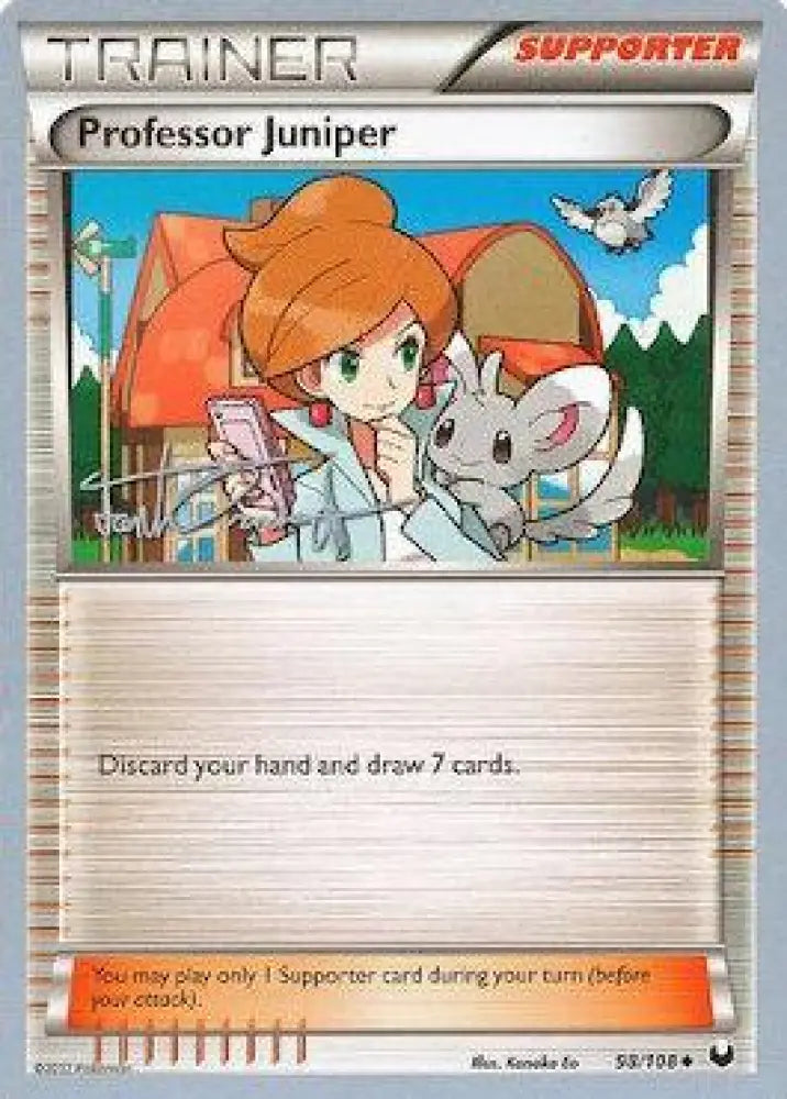 Professor Juniper (98/108) (Trevgor - Trent Orndorff) [World Championships 2014] - Pokemon Single