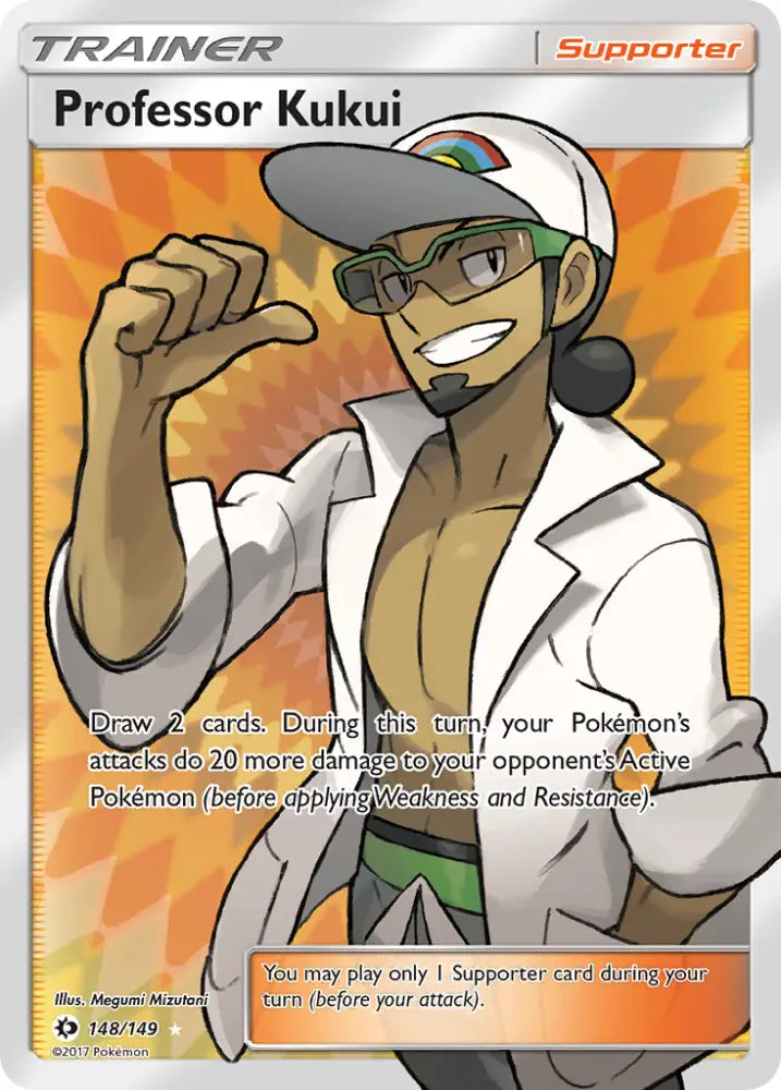 Professor Kukui (148/149) [Sun & Moon: Base Set] - Pokemon Single