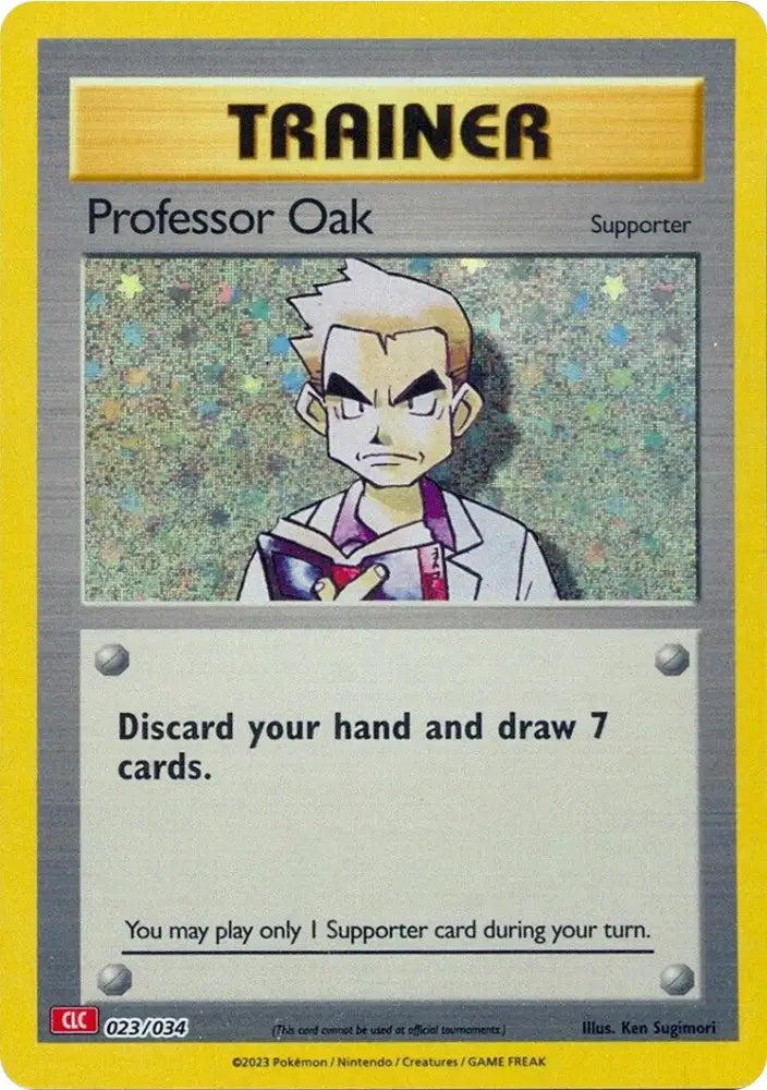 Professor Oak (CLC) [Trading Card Game Classic] - Pokemon Single
