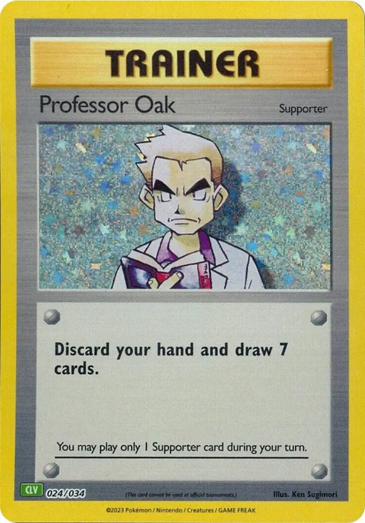 Professor Oak (CLV) [Trading Card Game Classic] - Pokemon Single