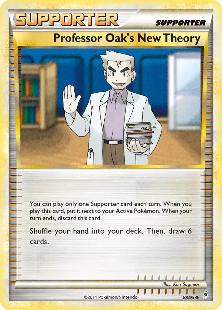 Professor Oak’s New Theory (83/95) [HeartGold & SoulSilver: Call of Legends] - Pokemon Single