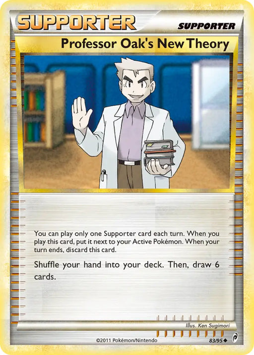 Professor Oak’s New Theory (83/95) [HeartGold & SoulSilver: Call of Legends] - Pokemon Single