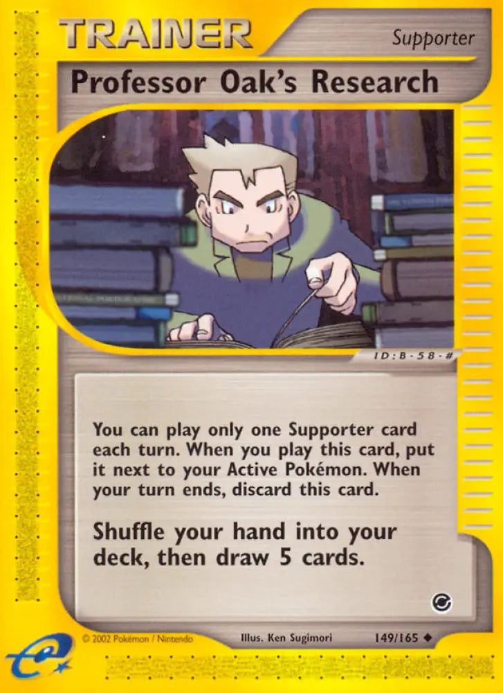 Professor Oak’s Research (149/165) [Expedition: Base Set] - Pokemon Single