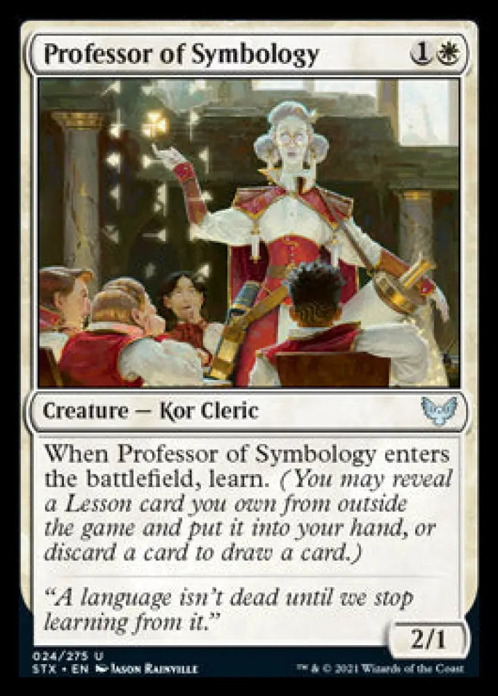Professor of Symbology [Strixhaven: School of Mages] - MTG Single