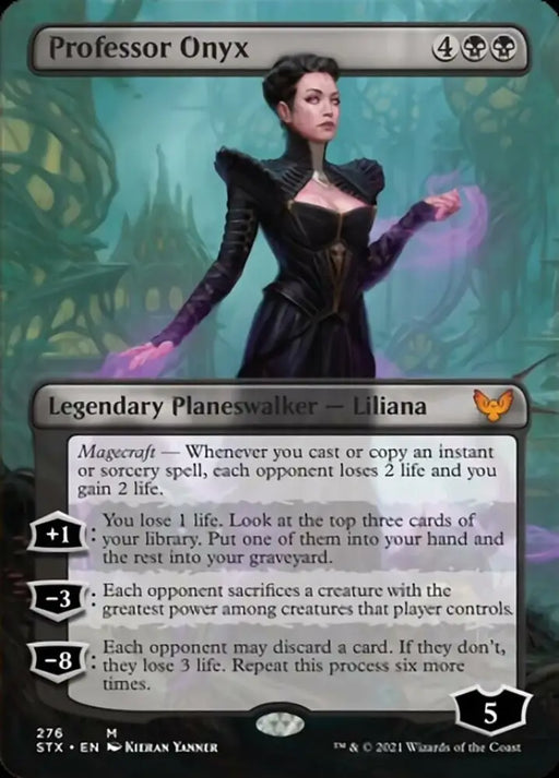 Professor Onyx (Borderless) [Strixhaven: School of Mages] - MTG Single