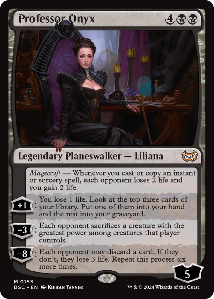 Professor Onyx [Duskmourn: House of Horror Commander] - MTG Single
